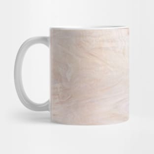 Mauve Sand Smoke Marble on White Swirl Glass Mug